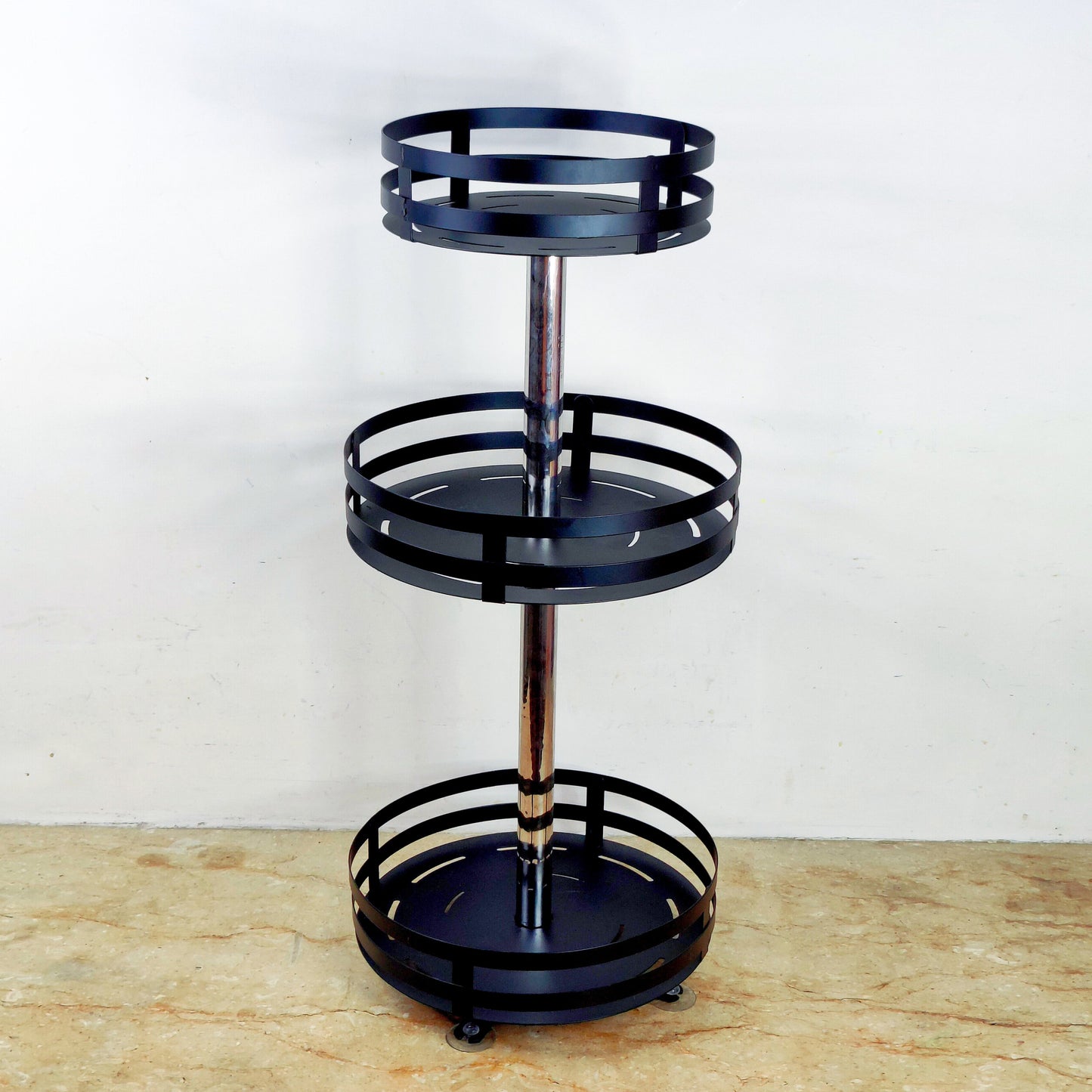 360° Rotatable Metal Storage Organizer