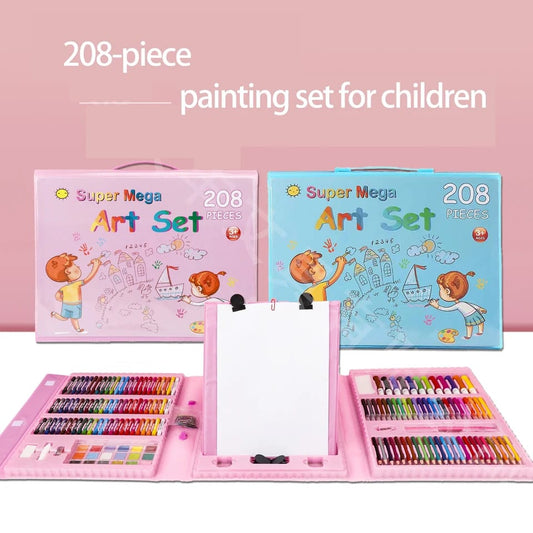 208 pcs Children Painting set